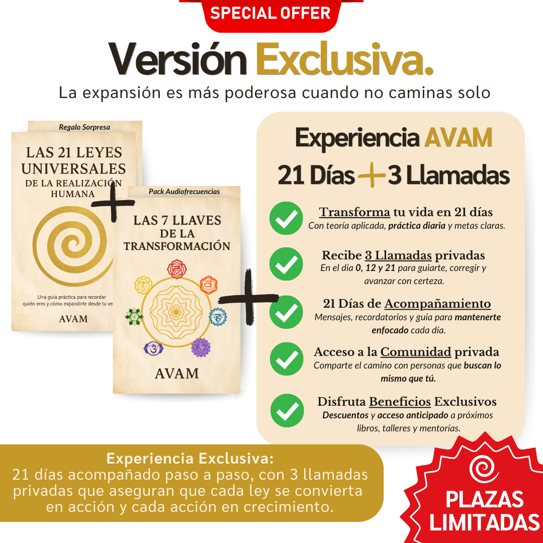 E-book 21 Leyes Universales para Elevar tu Consciencia