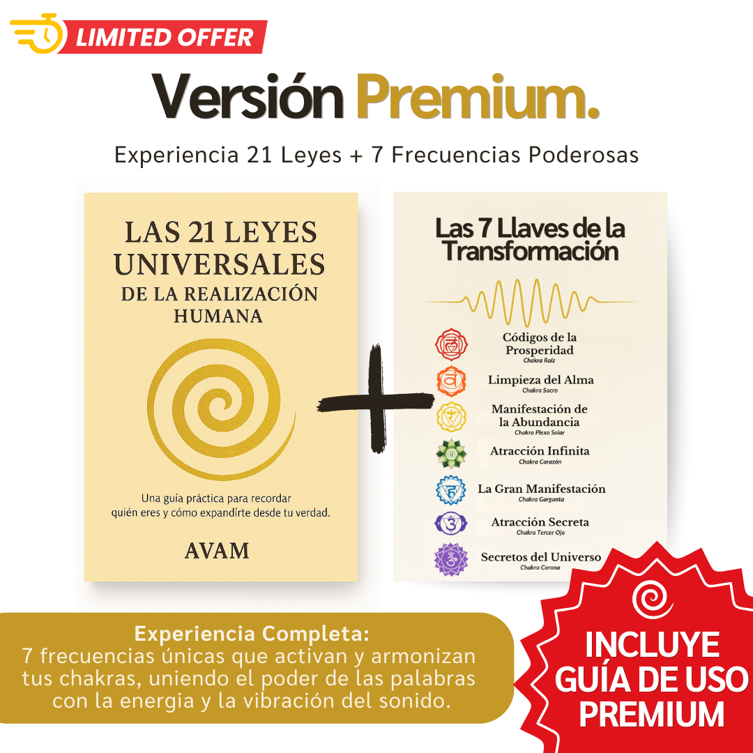 E-book 21 Leyes Universales para Elevar tu Consciencia